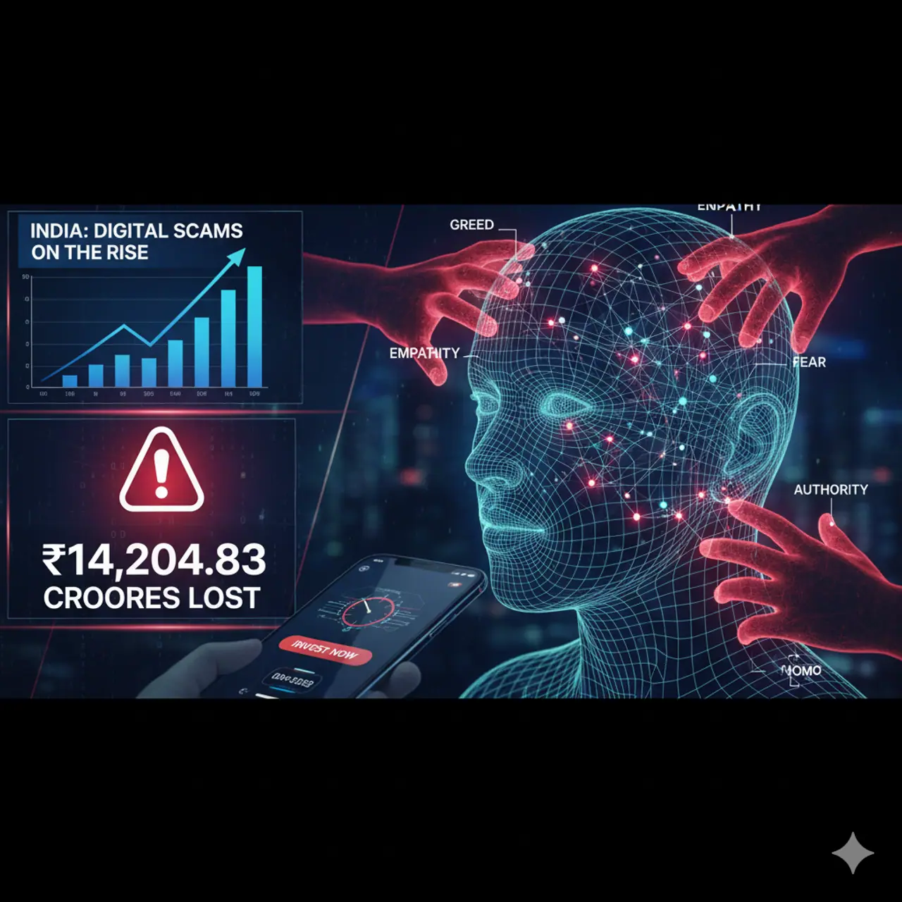 digital scam இந்தியாவில் ஆன்லைன் மோசடிகளின் அபாய அலை digital scam இந்தியாவில் ஆன்லைன் மோசடிகளின் அபாய அலை