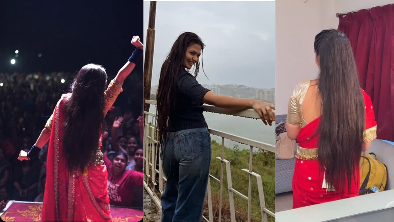 गौतमी पाटीलच्या कारचा अपघात