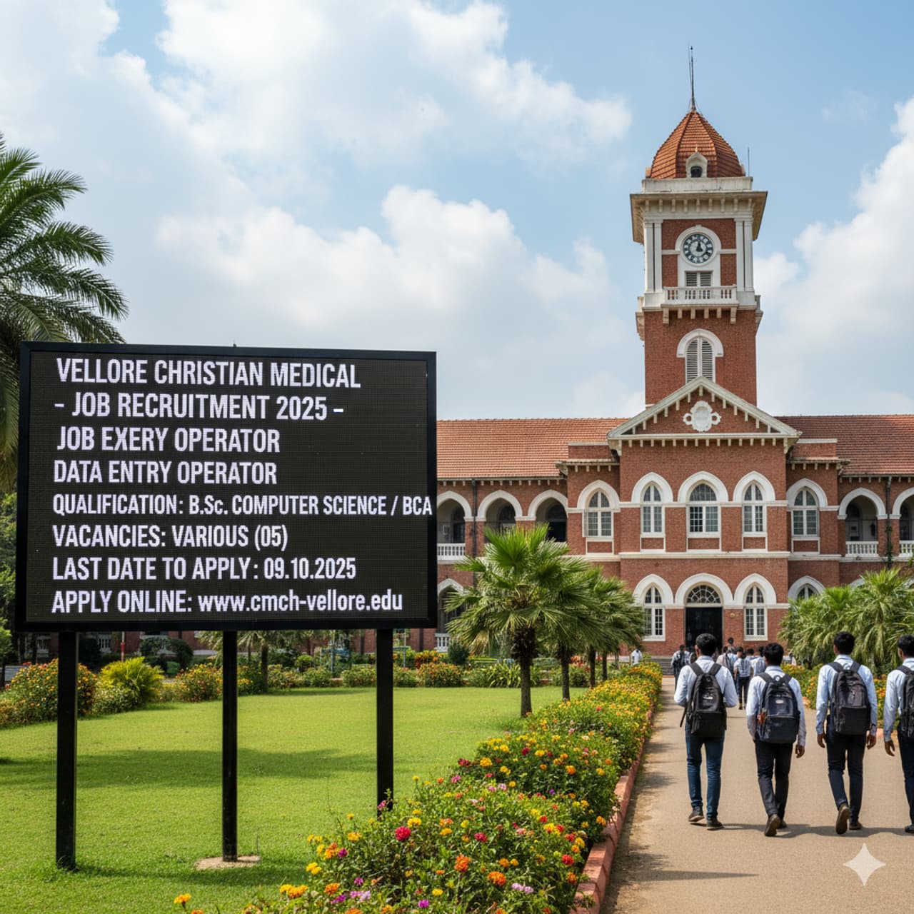 Vellore CMC Recruitment வேலூர் கிறிஸ்தவ மருத்துவக் கல்லூரியில் புதிய வேலைவாய்ப்பு! Vellore CMC Recruitment வேலூர் கிறிஸ்தவ மருத்துவக் கல்லூரியில் புதிய வேலைவாய்ப்பு!