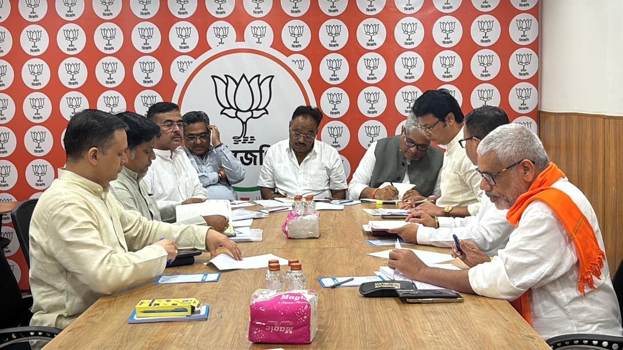 ভোট প্রস্তুতি শুরু বিজেপি শিবিরে