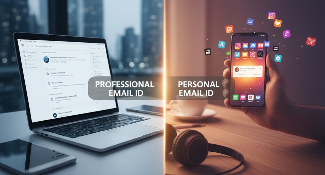 Professional vs Personal Email ID ஏன் இரண்டு மின்னஞ்சல் ஐடிகள் அவசியம்?