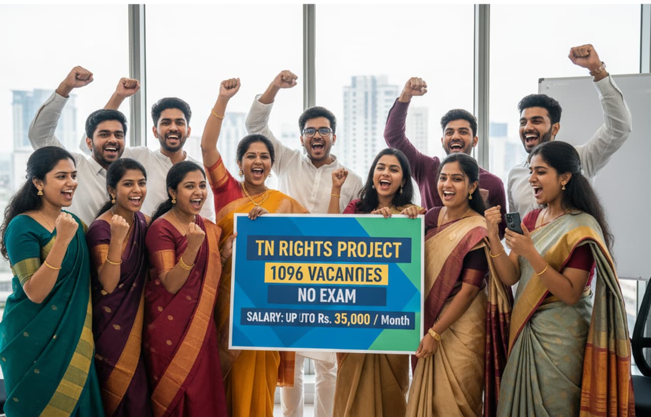 TN Rights Project Jobs 2025 தமிழ்நாடு உரிமைகள் திட்டத்தின் (DWDA) பிரம்மாண்ட வேலைவாய்ப்பு அறிவிப்பு