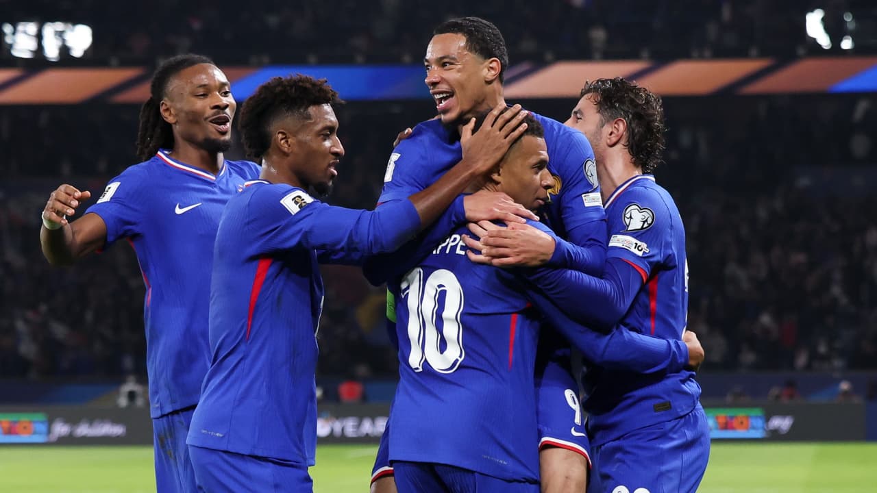 Germany Cruise, Mbappe On the Mark