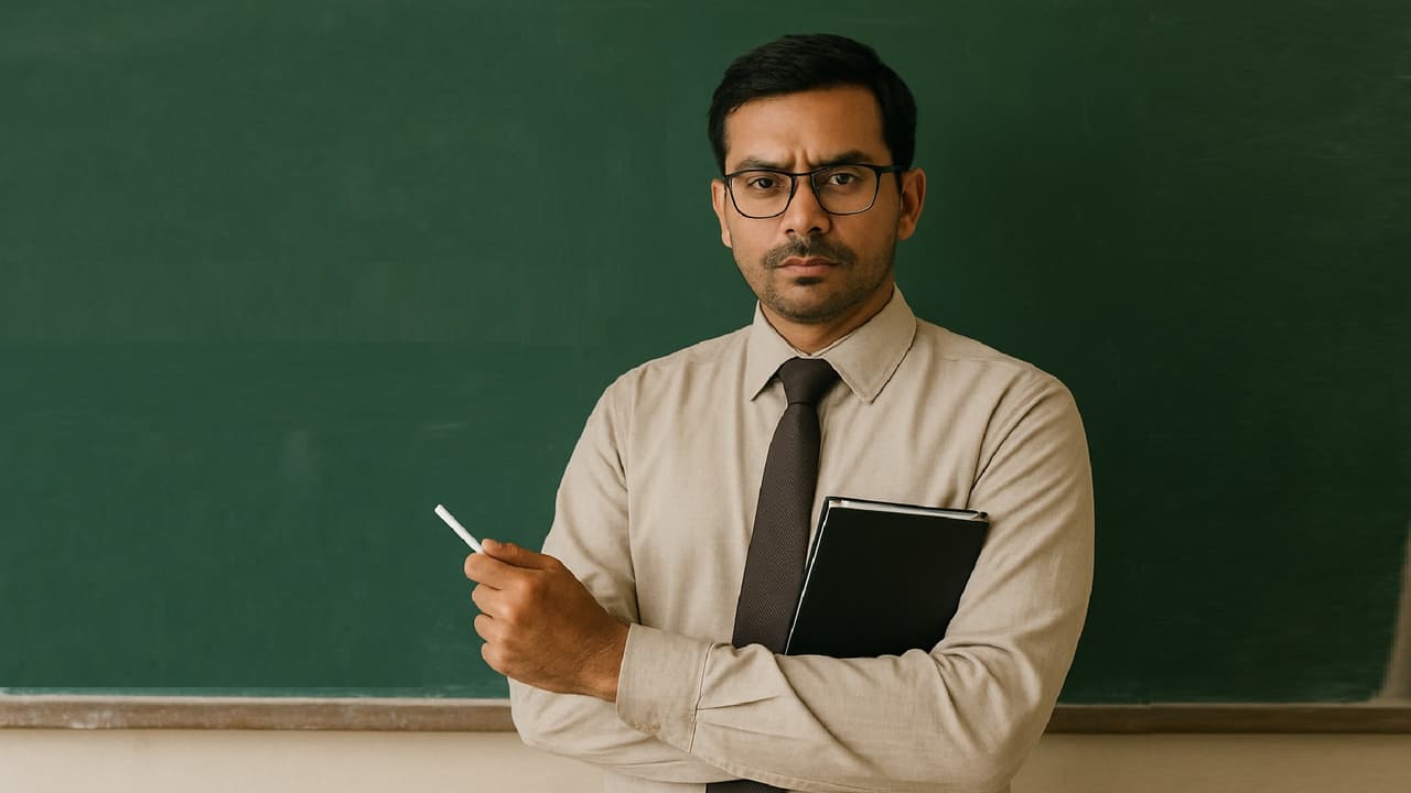 టీచర్ కు రాయడం రాదా?