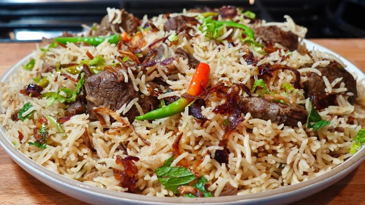 టేస్టీ మటన్ పలావ్ 