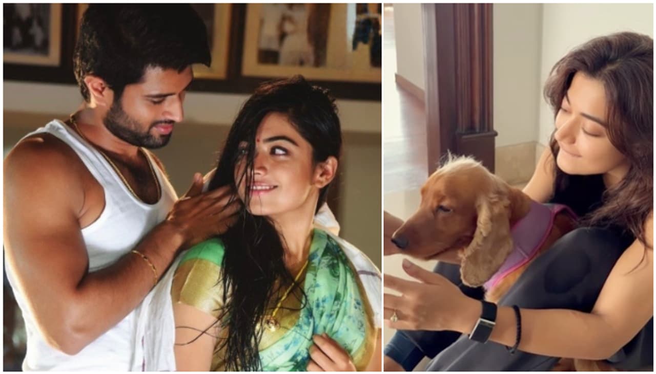 Rashmika Mandanna Flaunts Ring Rashmika Mandanna Flaunts Ring