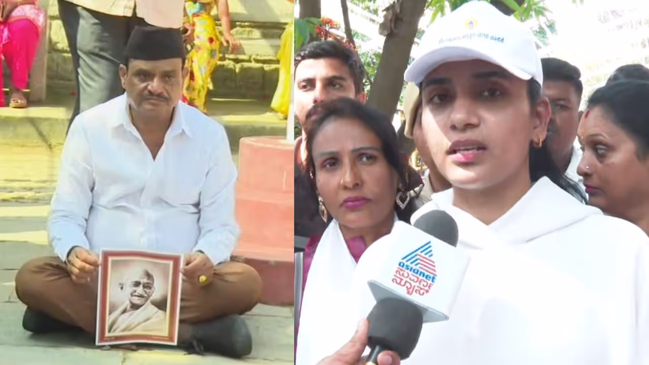 ಕಾಂಗ್ರೆಸ್ ನಾಯಕಿ ಕುಸುಮಾ ಹನುಮಂತರಾಯಪ್ಪ ಕಾಂಗ್ರೆಸ್ ನಾಯಕಿ ಕುಸುಮಾ ಹನುಮಂತರಾಯಪ್ಪ