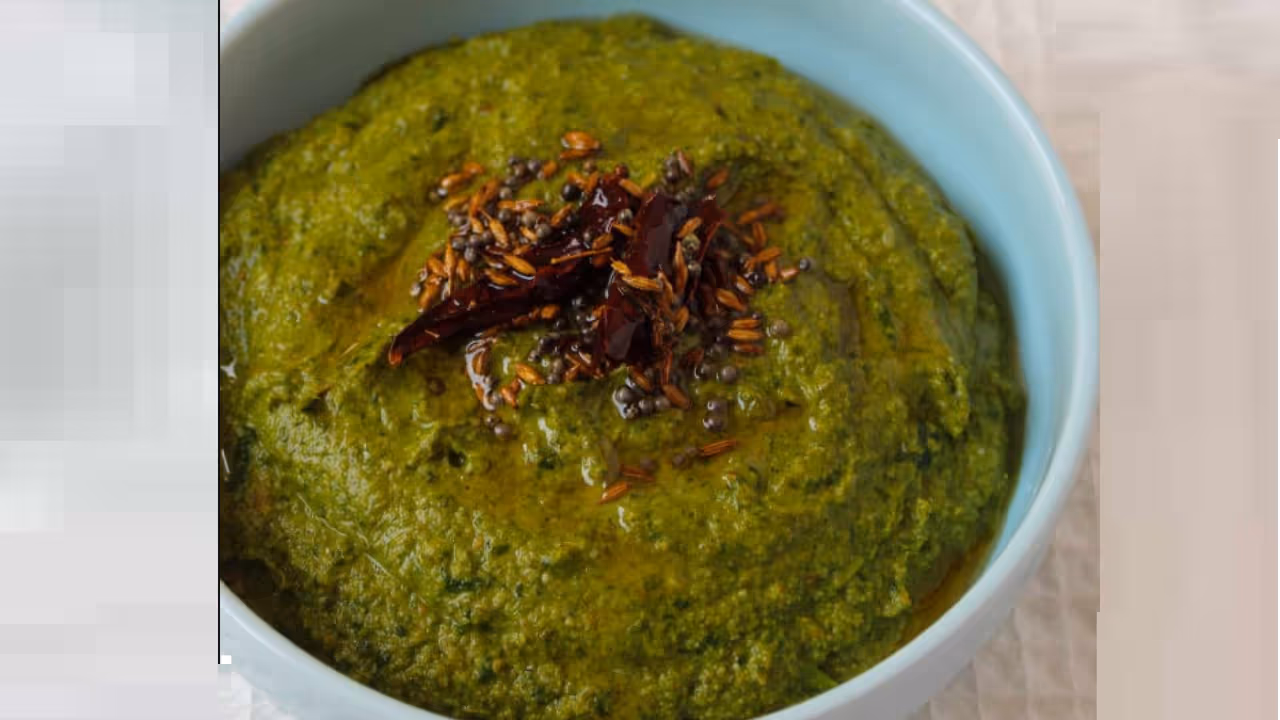 పాలకూర పచ్చడి పాలకూర పచ్చడి