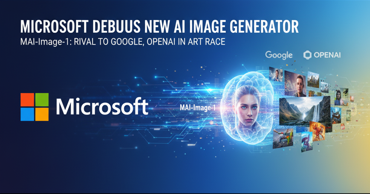 Microsoft புதிய AI சாம்ராஜ்யம்: மைக்ரோசாஃப்ட்டின் 'MAI Image 1' வருகை!