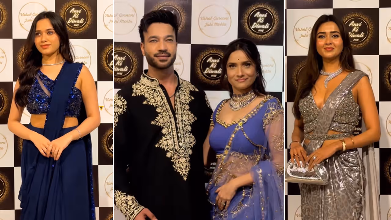 Ankita Lokhande Vicky Jain's Diwali Party