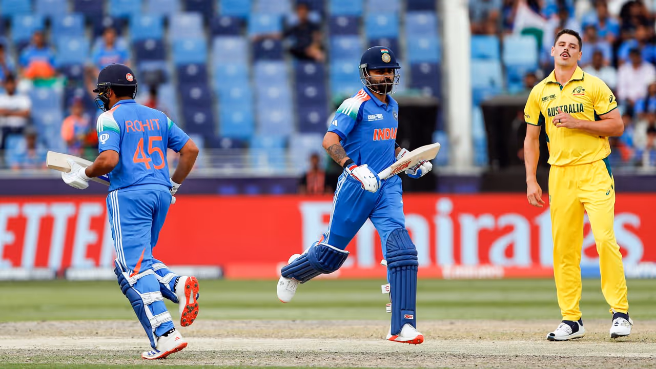 వర్షం అడ్డంకి మధ్య ఆస్ట్రేలియా జోరు