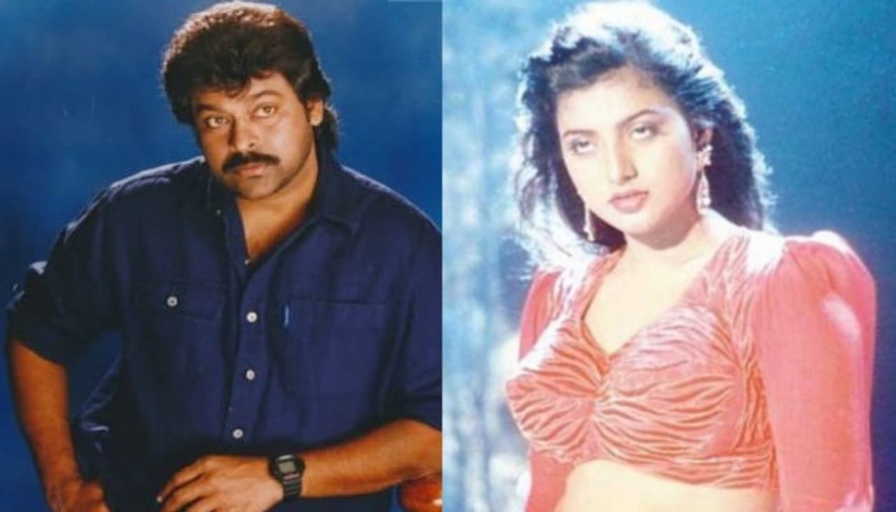 சிரஞ்சீவி மற்றும் நடிகை ரோஜா சிரஞ்சீவி மற்றும் நடிகை ரோஜா