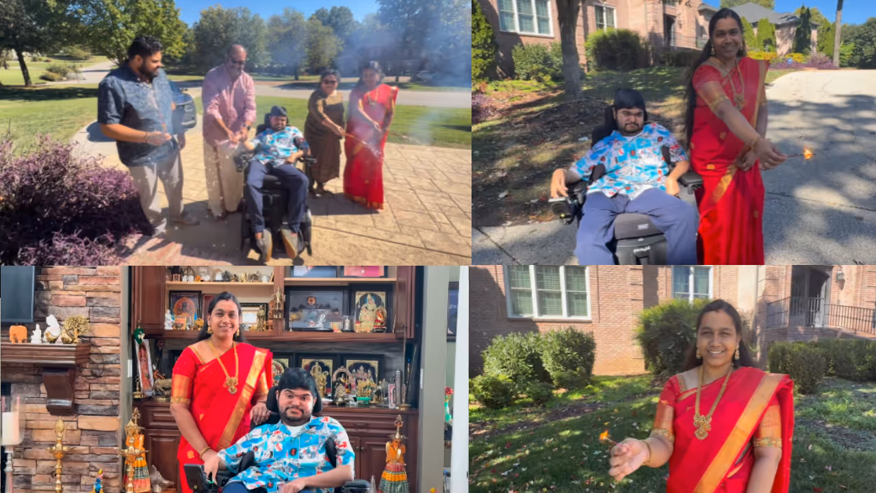 Napoleon Son Dhanoosh Thala Diwali Celebration