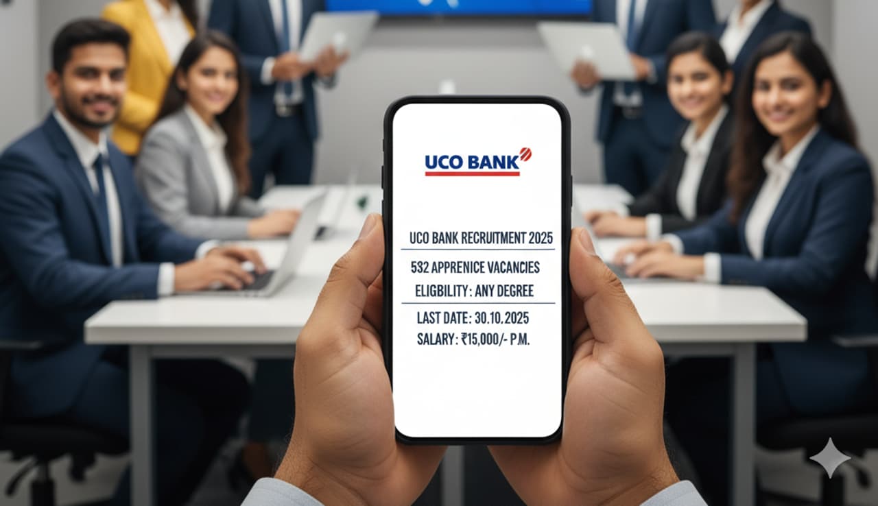 யூகோ வங்கியில் மத்திய அரசு வேலைவாய்ப்பு