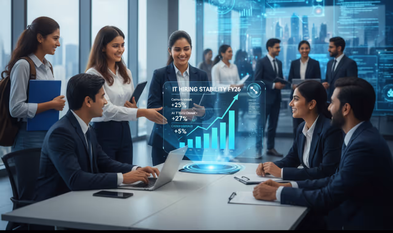 IT துறையில் ஸ்திரமடைந்த வேலைவாய்ப்பு