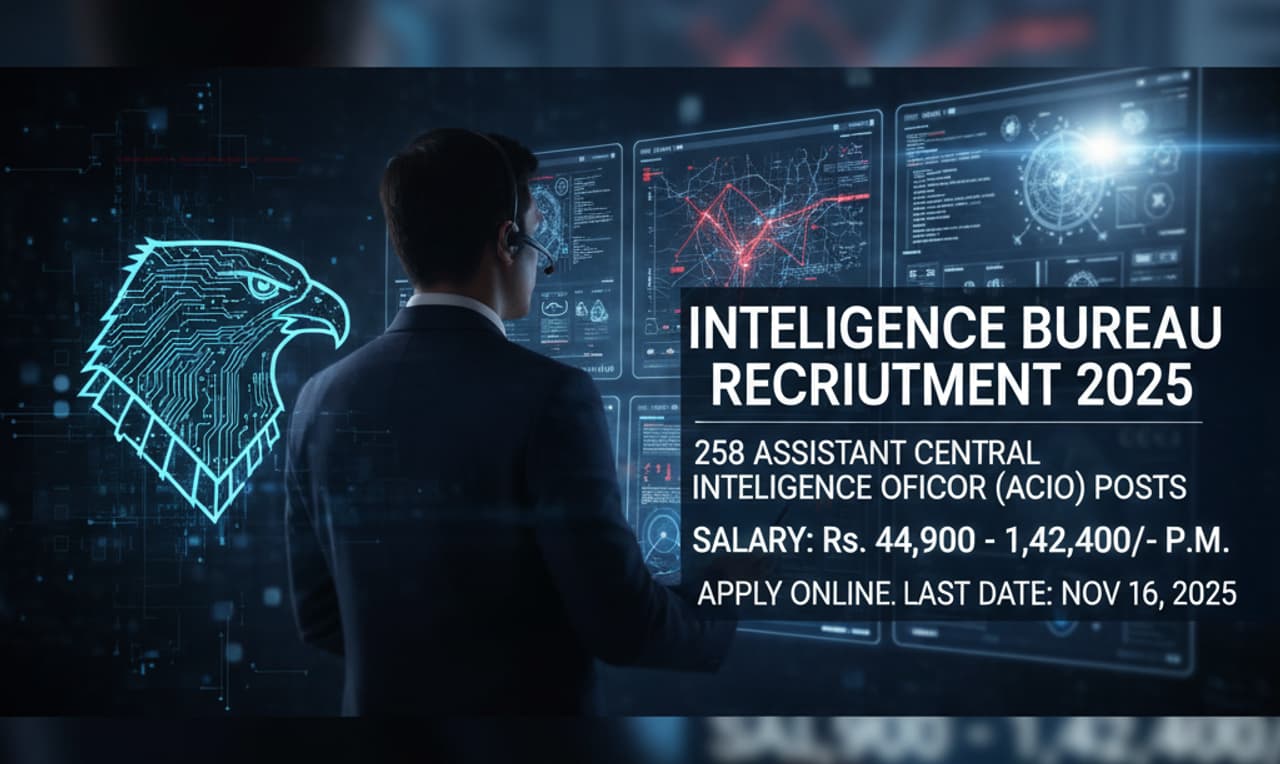 IB Recruitment 2025 A Rare Opportunity for a Bright Future: Job Details