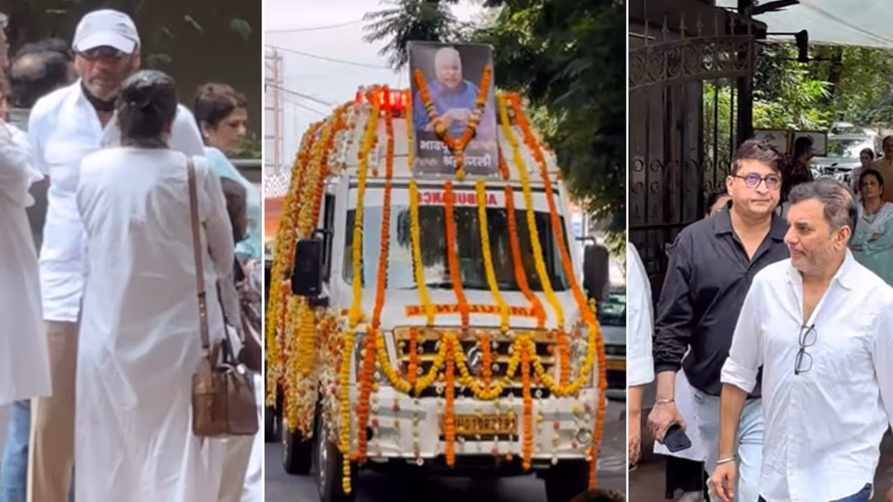 सतीश शाह का अंतिम संस्कार