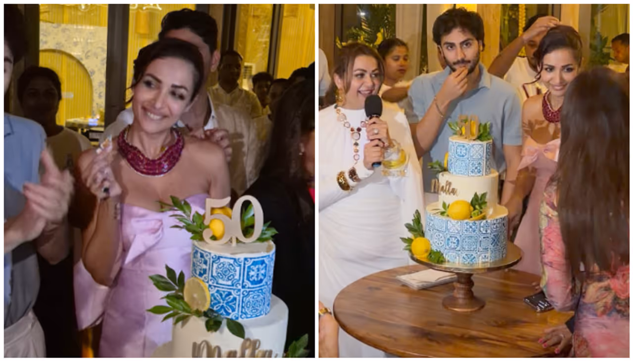 Malaika Arora Rings in Her 50th Birthday with Family and Friends
