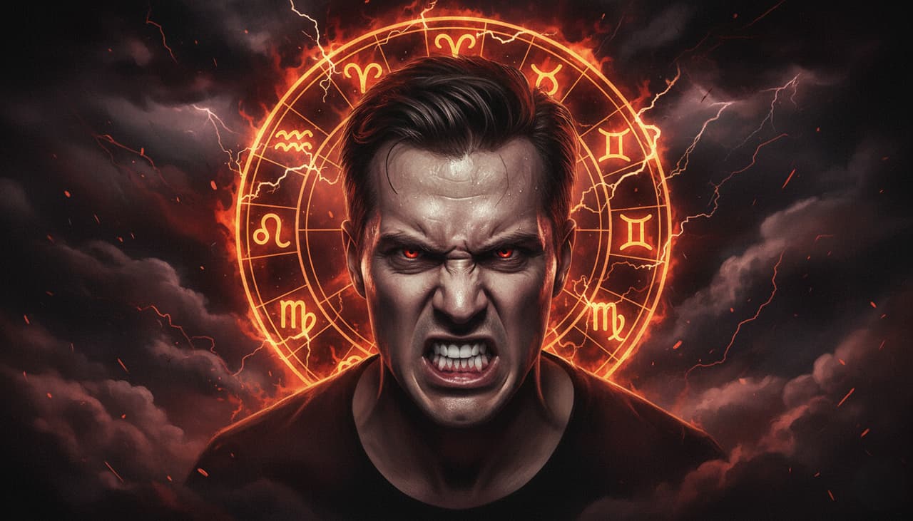 Zodiac signs that get very angry Zodiac signs that get very angry