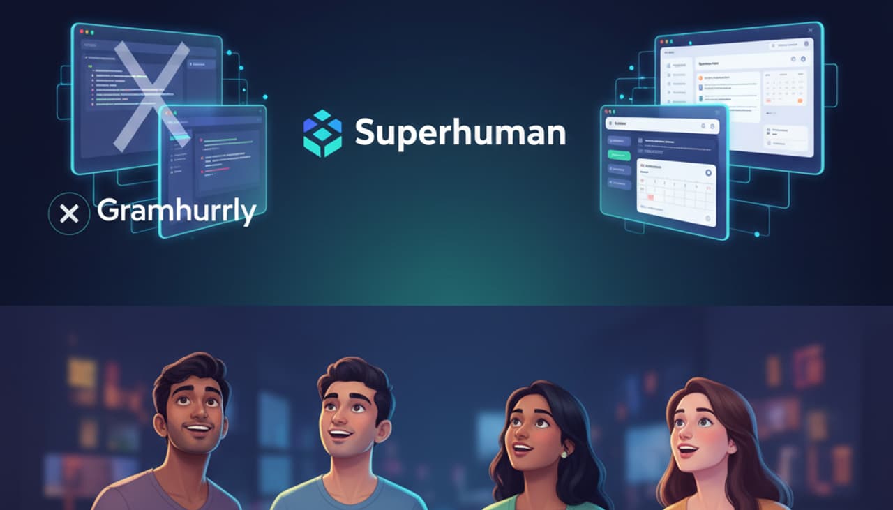 Grammarly இனி 'கிராமர்லி' இல்லை, 'சூப்பர்ஹியூமன்'!