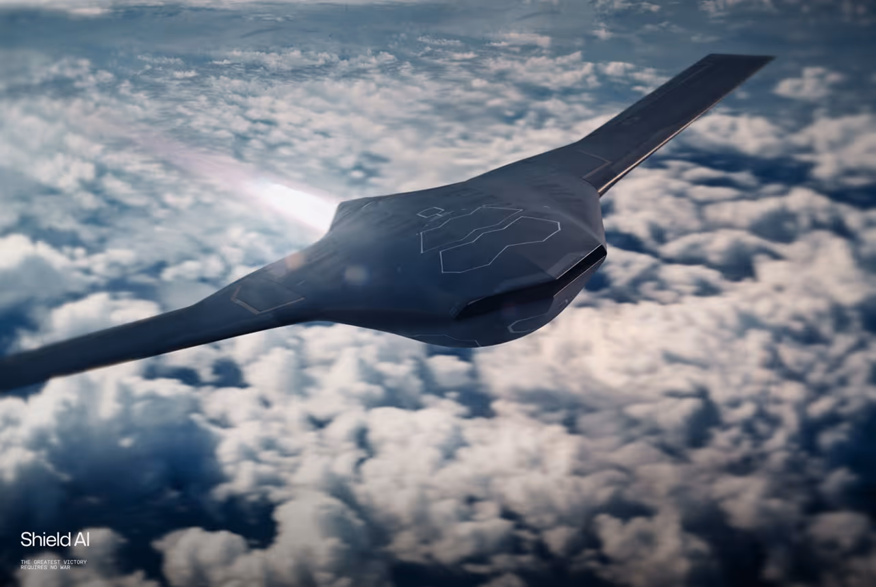 ஷீல்ட் AI X BAT போர் விமானம்