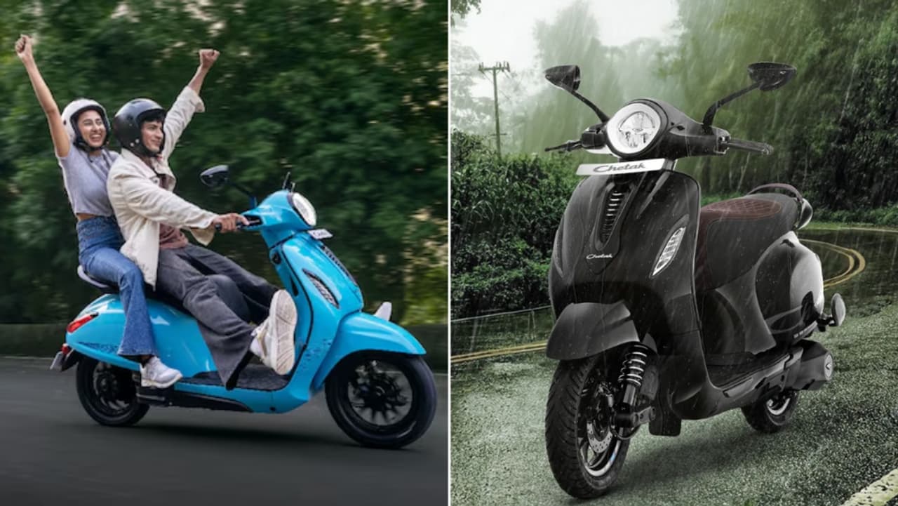 Bajaj electric scooter sales