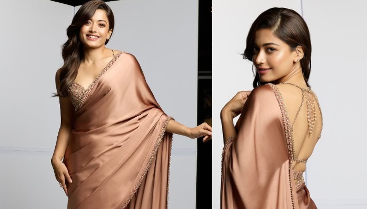 శారీలో కట్టిపడేస్తున్న రష్మిక మందన్నా శారీలో కట్టిపడేస్తున్న రష్మిక మందన్నా