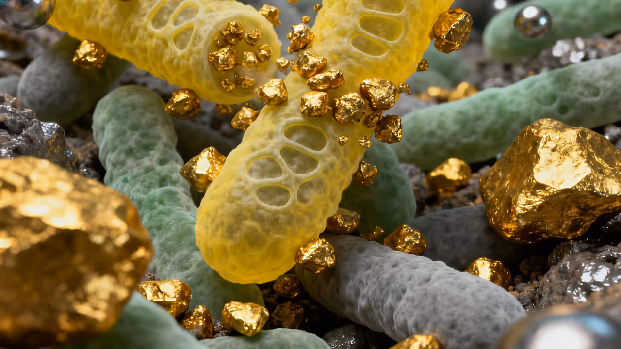 బంగారం తినే బ్యాక్టీరియా కుప్రవిడస్ మెటల్లిడ్యూరాన్స్