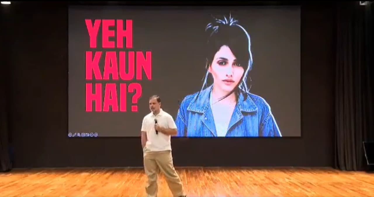 ஹரியானா தேர்தலில் பிரேசில் மாடல்!