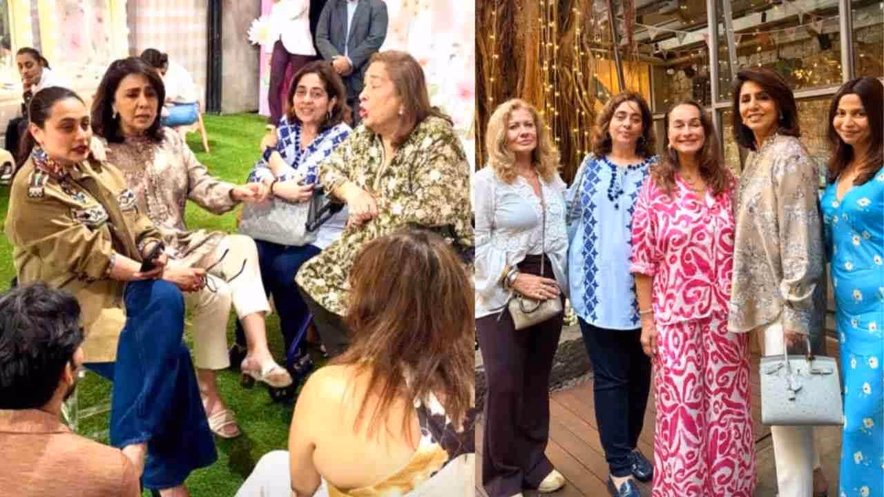 Raha Kapoor’s Birthday Bash: Rani Mukerji, Neetu, and Other Celebs Attend
