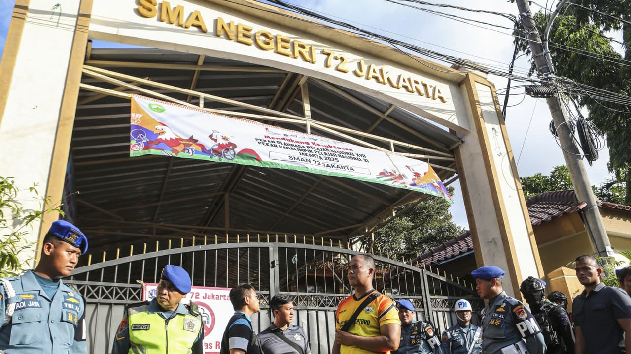 Explosions Rock Jakarta School