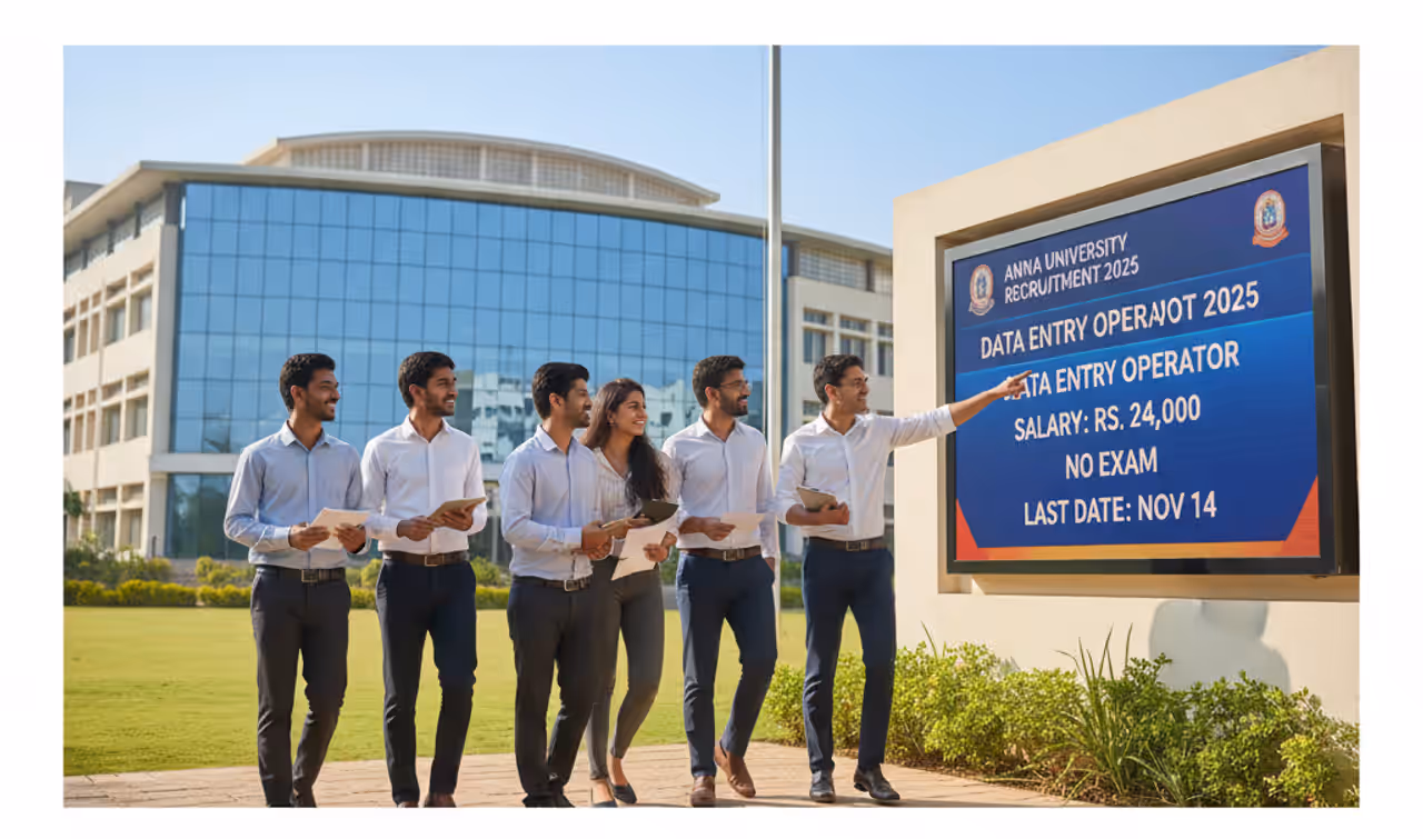 Anna University Job அரசு வேலை தேடுவோருக்கு அரிய வாய்ப்பு!