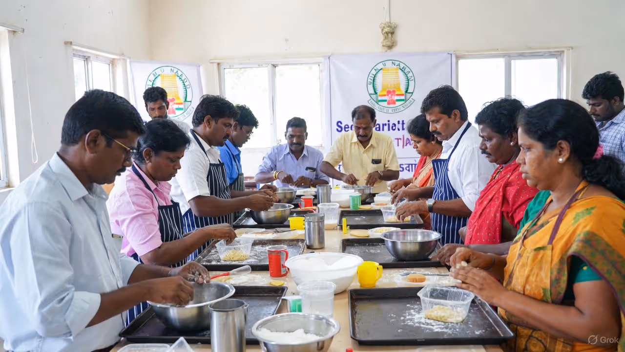 தினை பேக்கரி பொருட்கள் தயாரிக்க அரசு வழங்கும் பயிற்சி