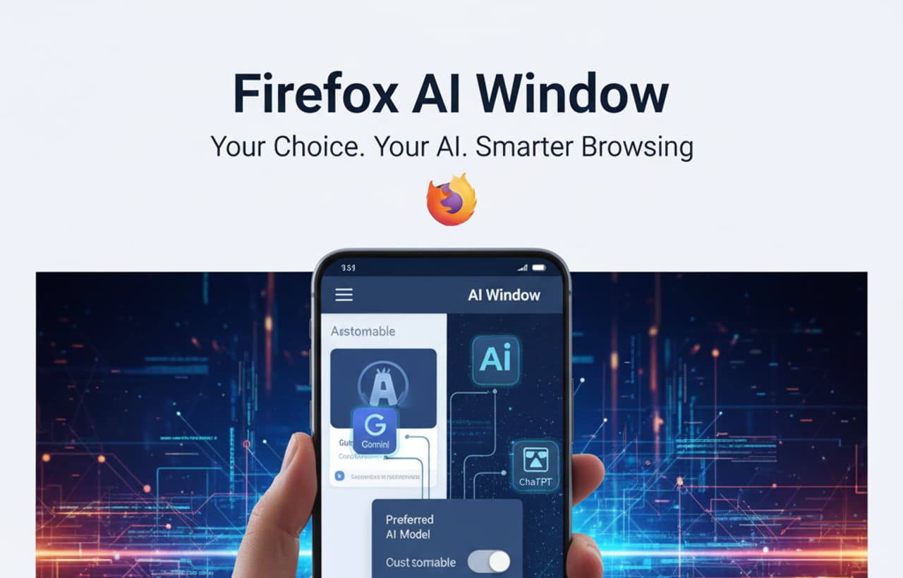 AI Window குரோம், எட்ஜ் க்கு சவால் விடும் மொஸில்லா AI Window குரோம், எட்ஜ் க்கு சவால் விடும் மொஸில்லா