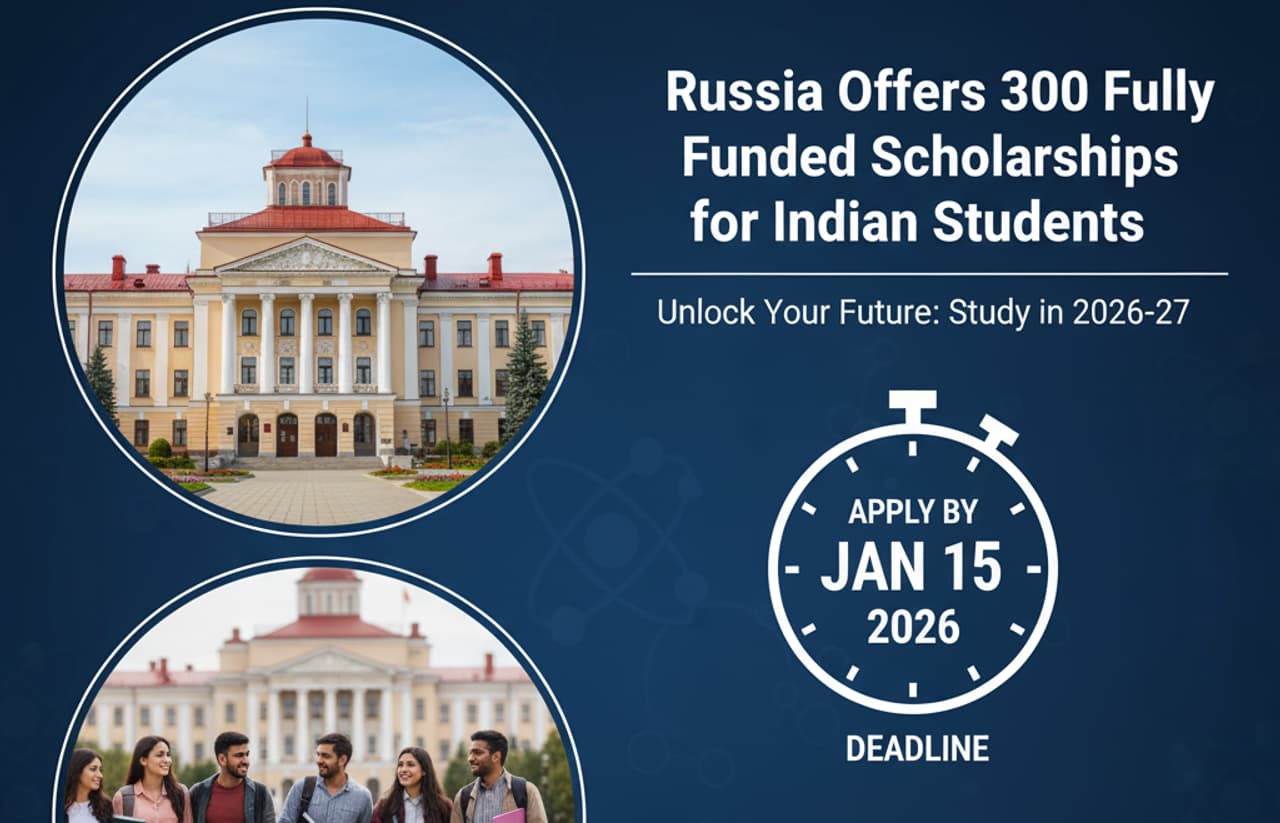 scholarships இந்திய மாணவர்களுக்கு ரஷ்ய அரசின் இலவச கல்வி உதவி