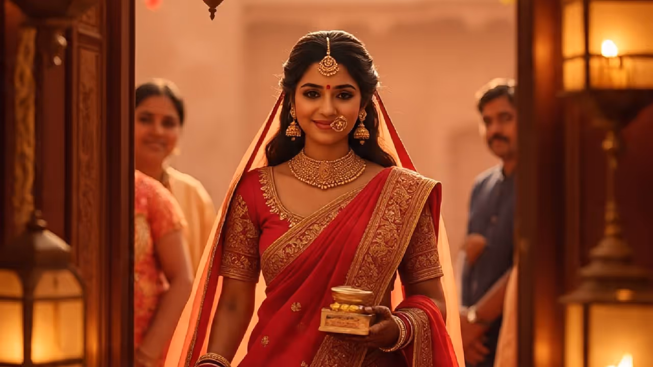 हिंदू धर्म में दुल्हन का गृह प्रवेश