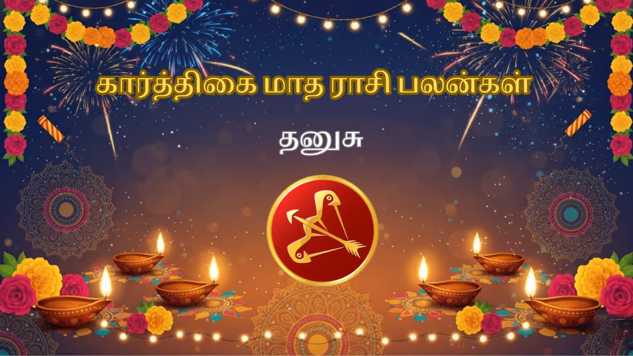 கார்த்திகை மாதம் 2025 தனுசு ராசி பலன்கள் கார்த்திகை மாதம் 2025 தனுசு ராசி பலன்கள்