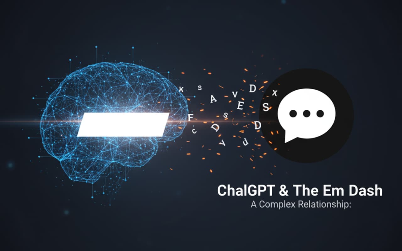 ChatGPT எங்கும் டாஷ்—AI யின் அடையாளம்!