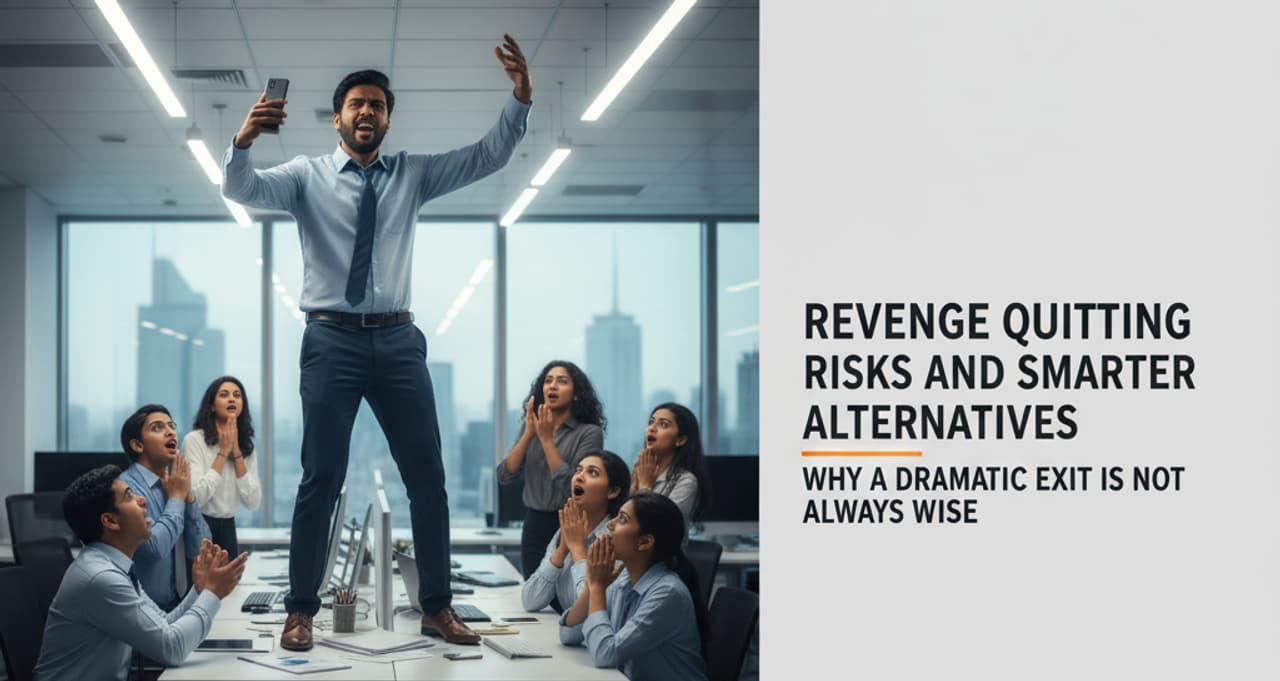 Revenge Quitting 'பழிவாங்கும் ராஜிநாமா' என்றால் என்ன, ஏன் இது முக்கியம்?