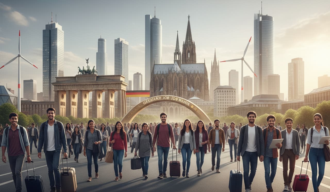 Germany Job ஜெர்மனி வேலைவாய்ப்பு மேக்னட்: இந்தியர்கள் குவியும் 6 துறைகள்! அதிக சம்பளம், சுலப விசா வாய்ப்புகள்