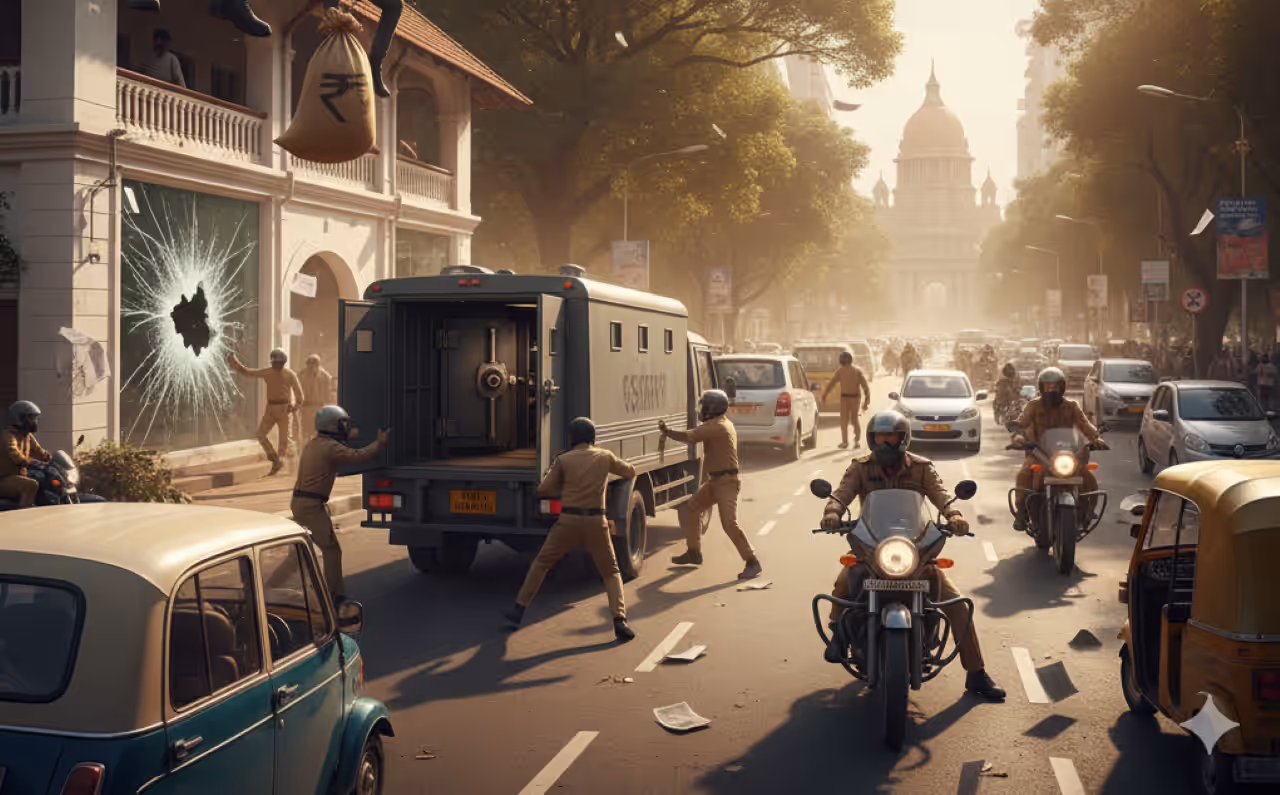 బెంగళూరులో ఘరాానా దొంగతనం