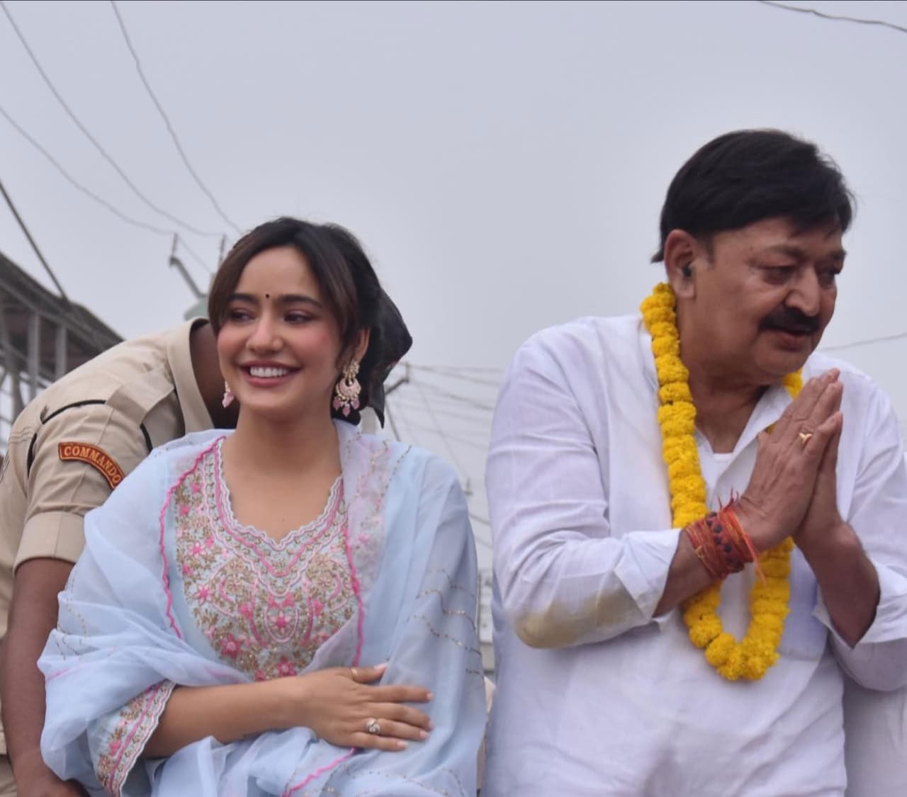 नेहा शर्मा के पापा रहे कांग्रेस के विधायक