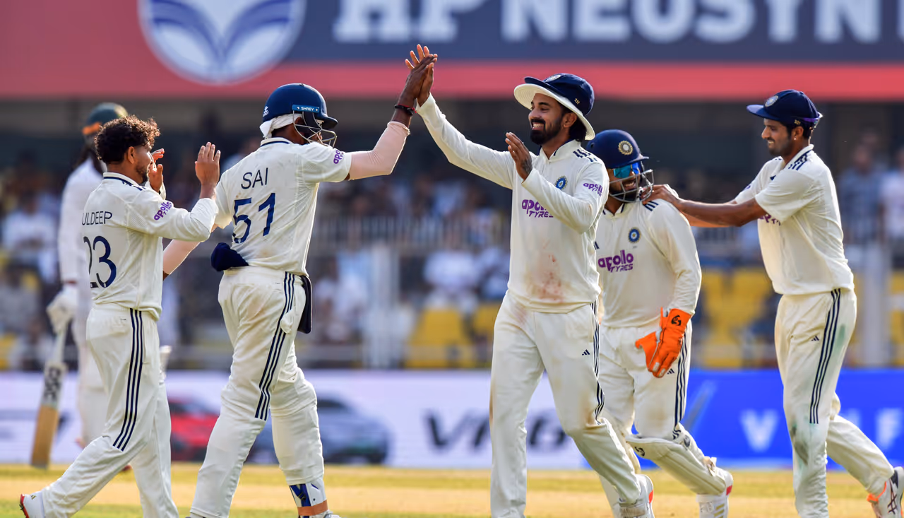 India Dominate Day 1 of the Guwahati Test India Dominate Day 1 of the Guwahati Test