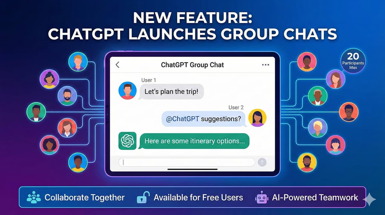 ChatGPT தனி ஆளாகப் பேசியது போதும்.. இனி டீம் ஒர்க் தான்! ChatGPT ல் கலக்கல் அப்டேட்!