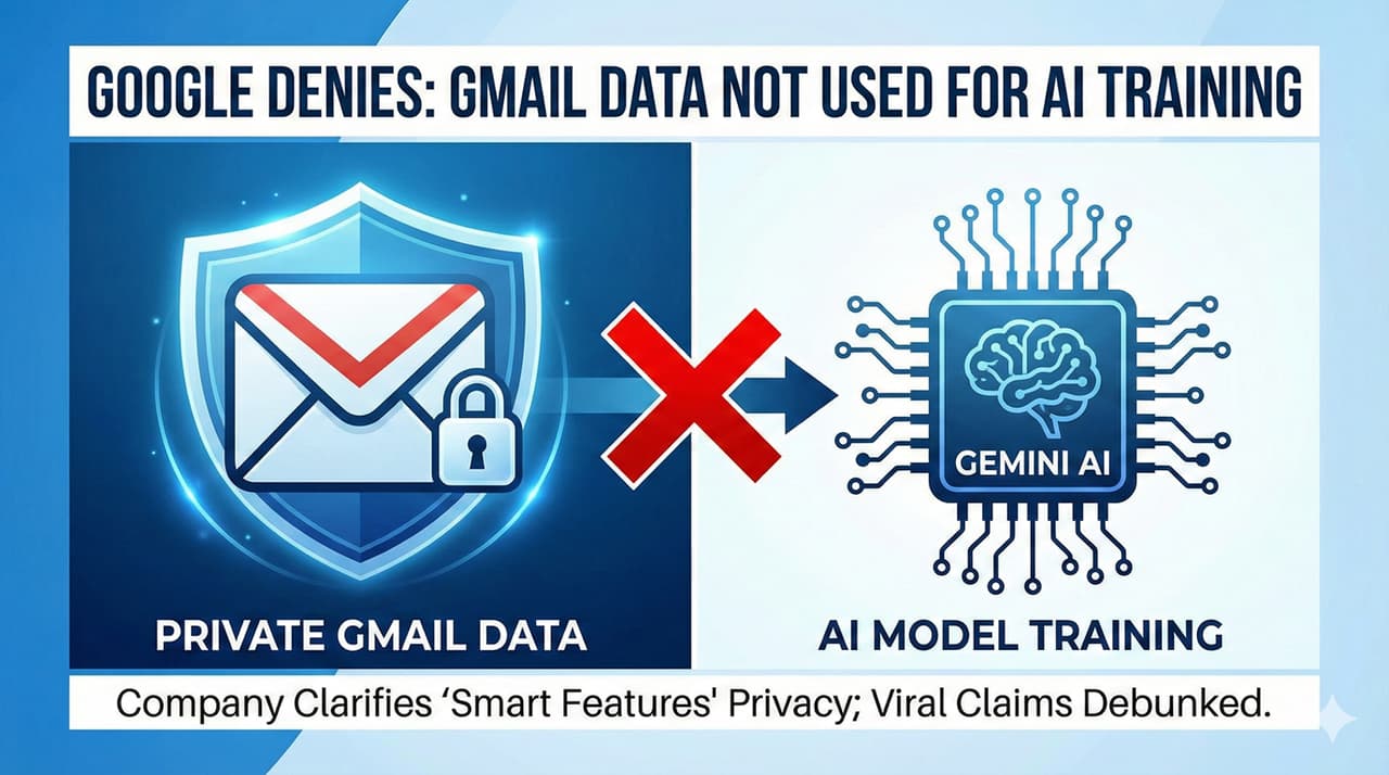 Google ஜிமெயில் பயனர்களே உஷார்? கூகுள் மீதான குற்றச்சாட்டுகளுக்கு அதிகாரப்பூர்வ பதில்!