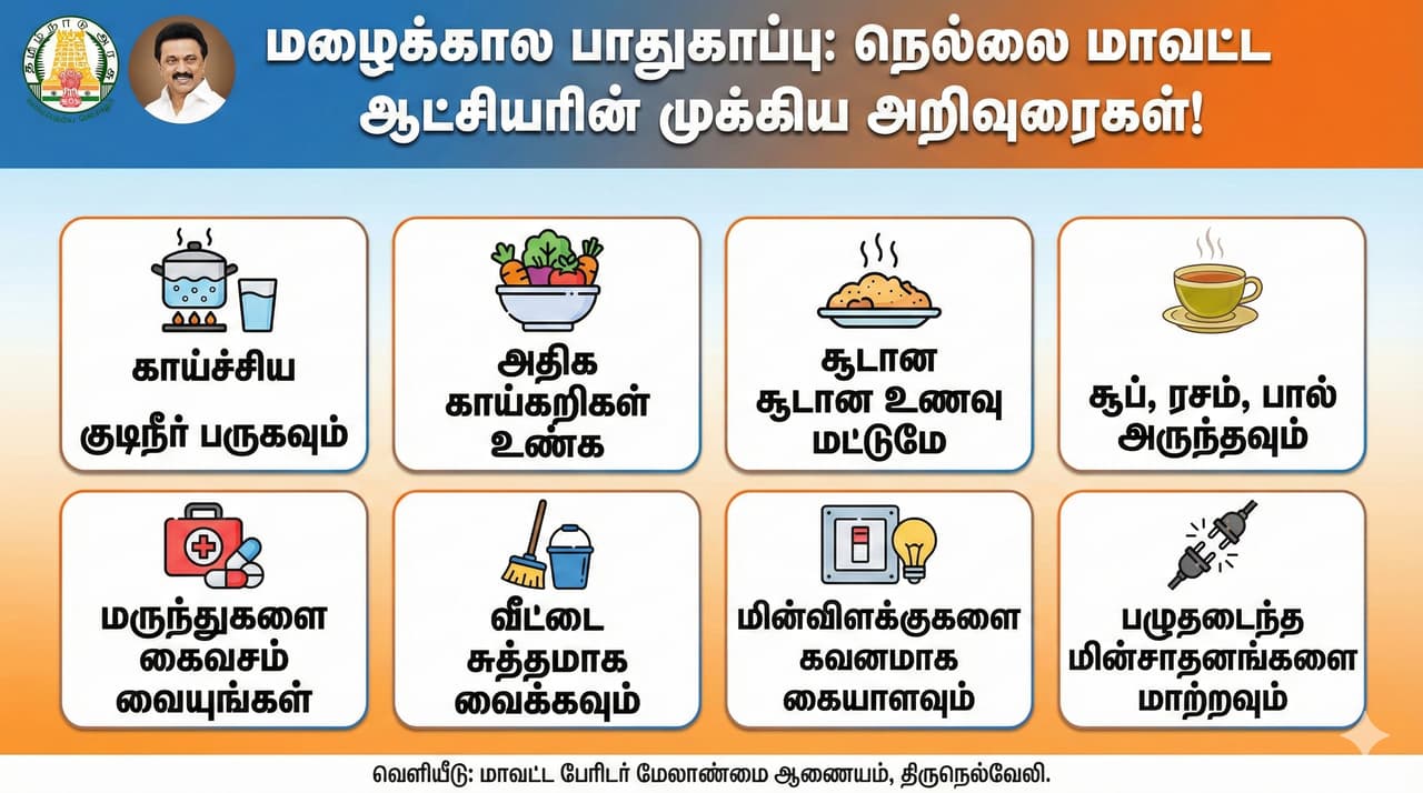 Rain Safety தமிழகம் முழுவதும் கனமழை: அரசின் முன்னெச்சரிக்கை