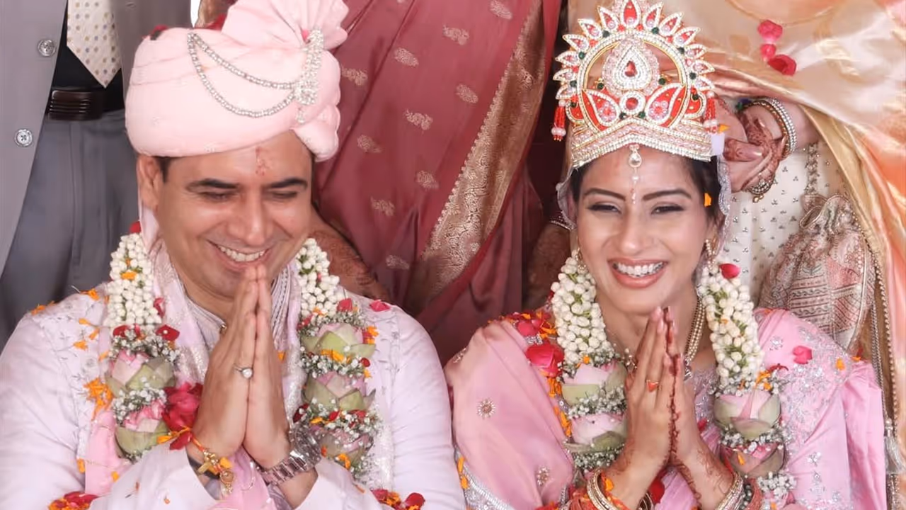 अश्लेषा सावंत संदीप बसवाना पति पत्नी बने