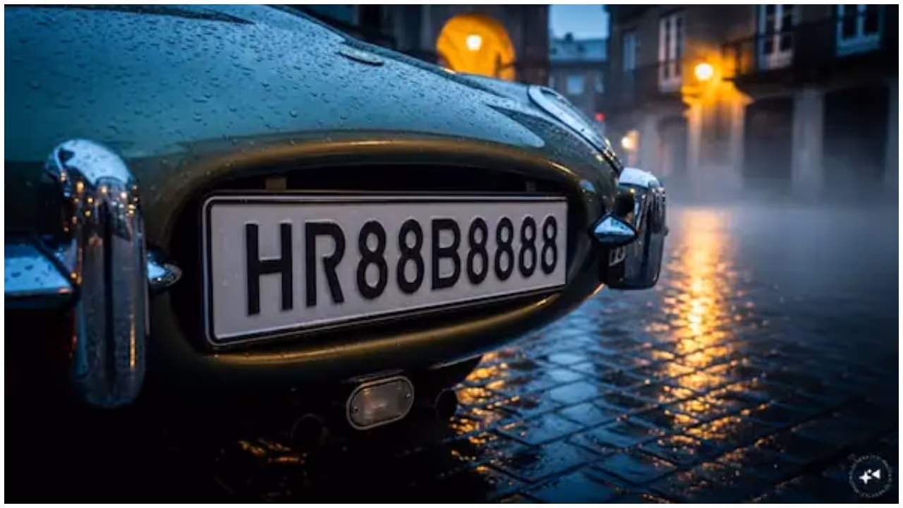  HR 88 B 8888 നമ്പർ പ്ലേറ്റ് വില 1.17 കോടി