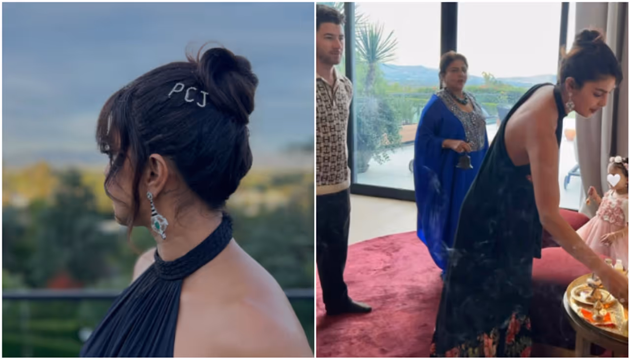 Priyanka Chopra Returns Home for Thanksgiving