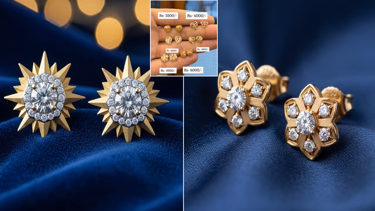 तरुणी इअरिंग वाचून पडतील प्रेमात, १८ कॅरेटमध्ये बनवा हे डिझाइन्स 